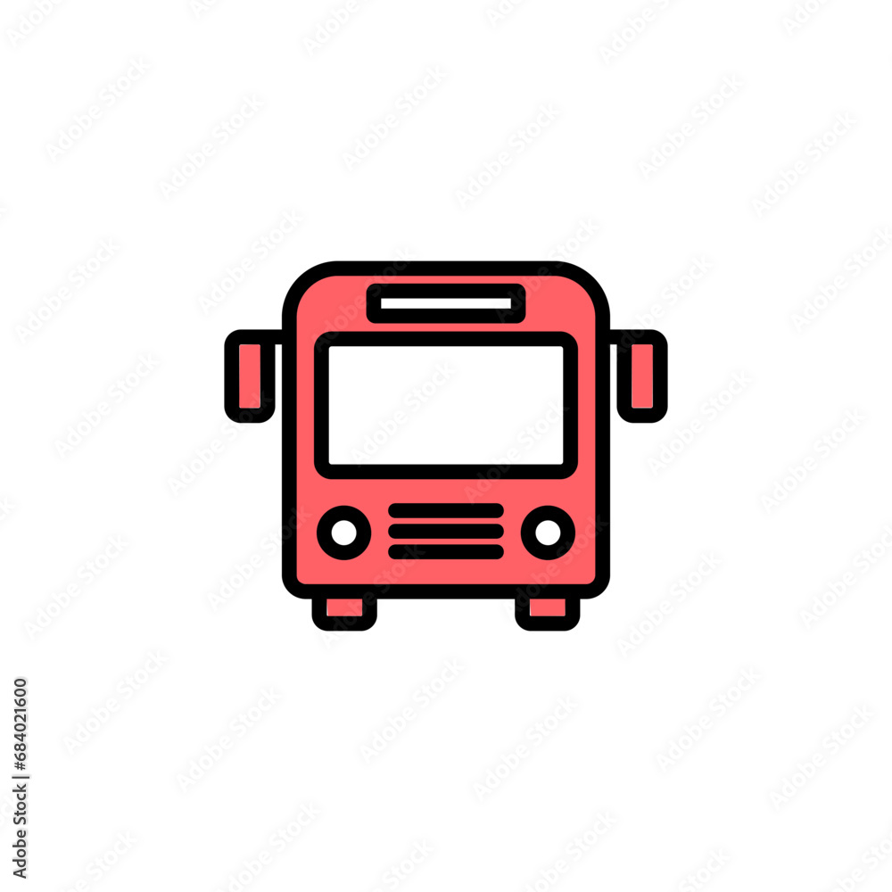 Bus icon set illustration. bus sign and symbol. transport symbol Bus icon set illustration. bus sign and symbol. transport symbol