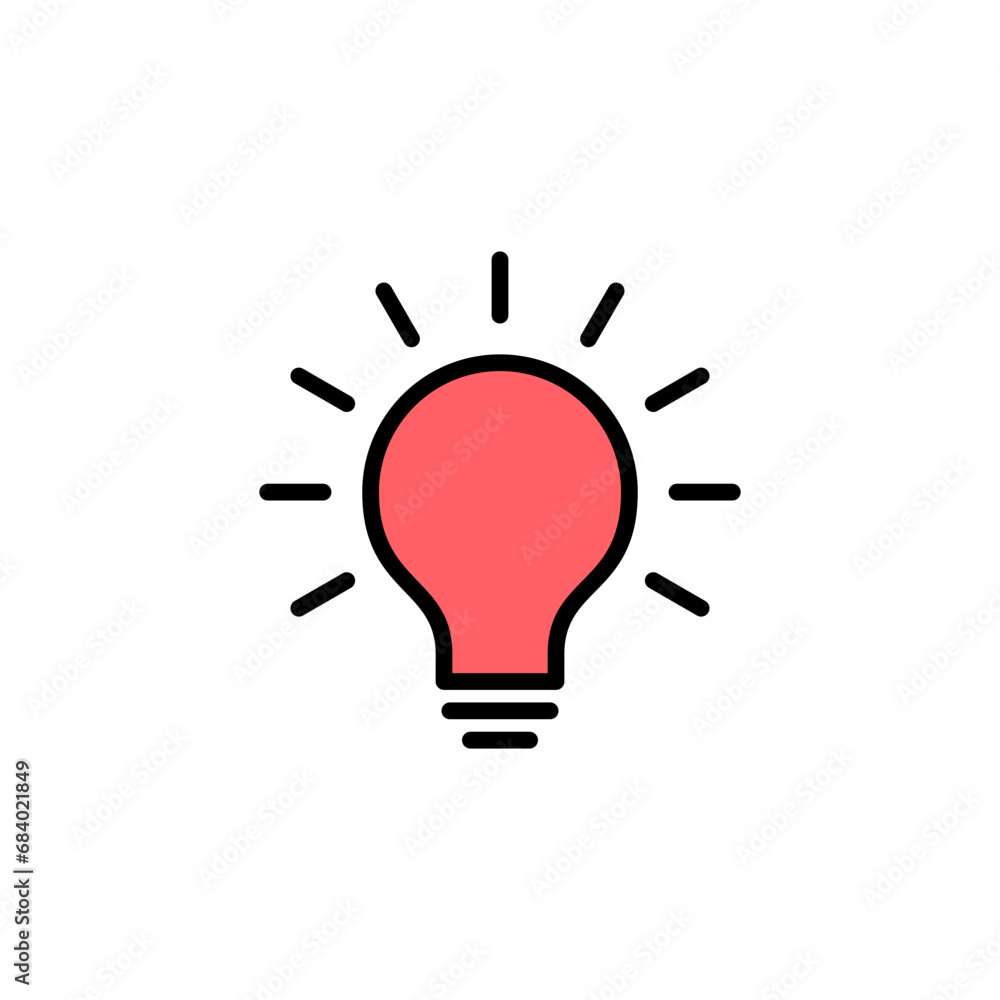 Lamp icon set illustration. Light bulb sign and symbol. idea symbol. Lamp icon set illustration. Light bulb sign and symbol. idea symbol.