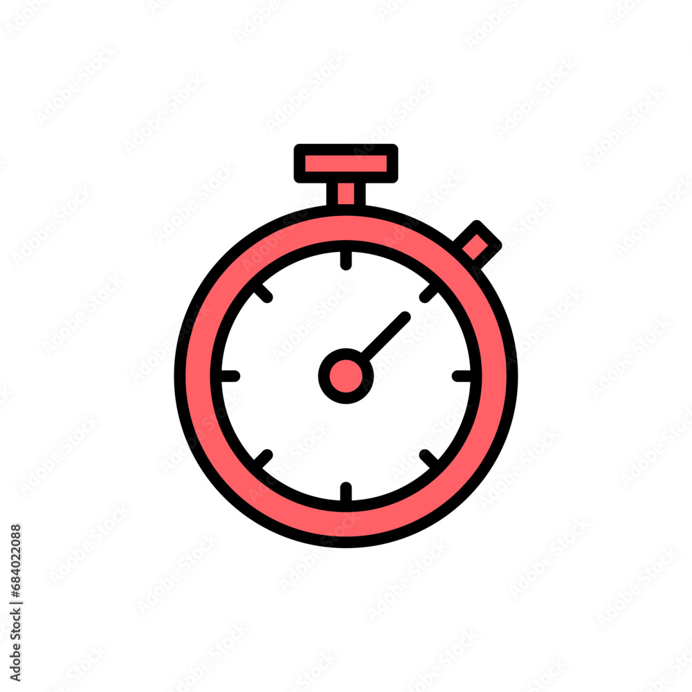stopwatch icon set illustration. Timer sign and symbol. Countdown icon. Period of time stopwatch icon set illustration. Timer sign and symbol. Countdown icon. Period of time