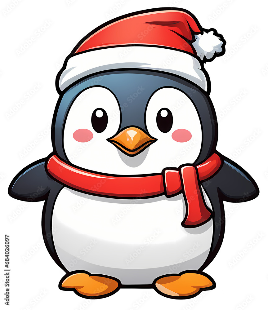 Happy Penguin - Merry Christmas Happy Penguin - Merry Christmas