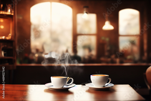 Wallpaper Mural 心地よい雰囲気のカフェ　Café with a Pleasant Ambiance Torontodigital.ca