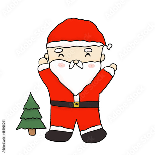 Cute Santa Claus 