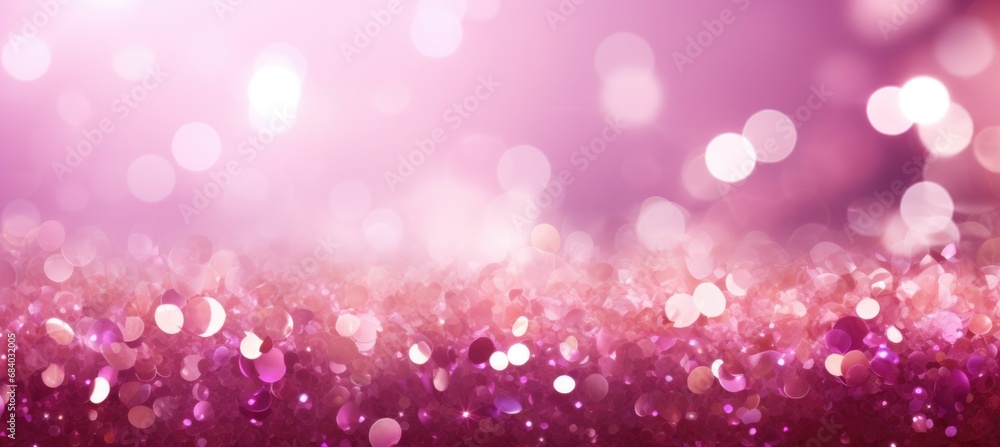 pink christmas and Valentine bokeh bokeh glitter background