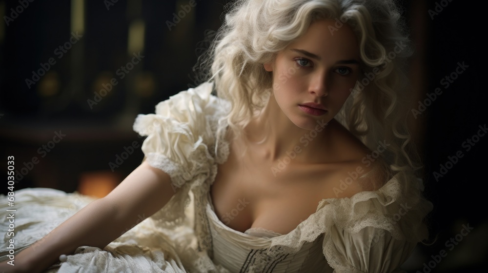 a woman in a white dress a woman in a white dress