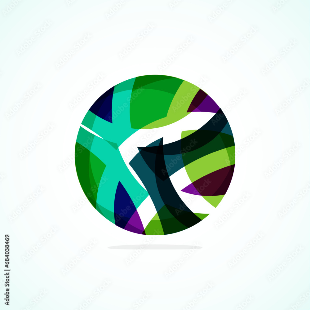 Abstract circle logo - minimalist emblem, timeless and universal shape of circle. Unique logo represent range of brands and concepts, encapsulating simplicity and creativity in single, iconic image Abstract circle logo - minimalist emblem, timeless and universal shape of circle. Unique logo represent range of brands and concepts, encapsulating simplicity and creativity in single, iconic image