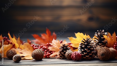 christmas decoration on the table