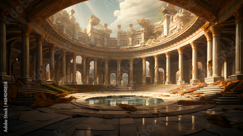  ROME CONCEPT ILLUSTRATION