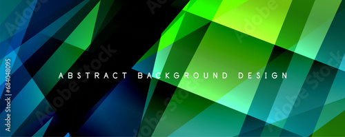 Breaking Glass Background, Kaleidoscope effect. Transparent Straight Lines. Dynamic Light Rays effect. Vector Illustration For Wallpaper, Banner, Background, Card, Book Illustration, landing page