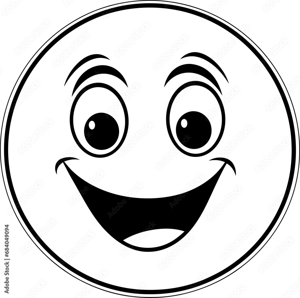 Cute emoji coloring page black and white Cute emoji coloring page black and white