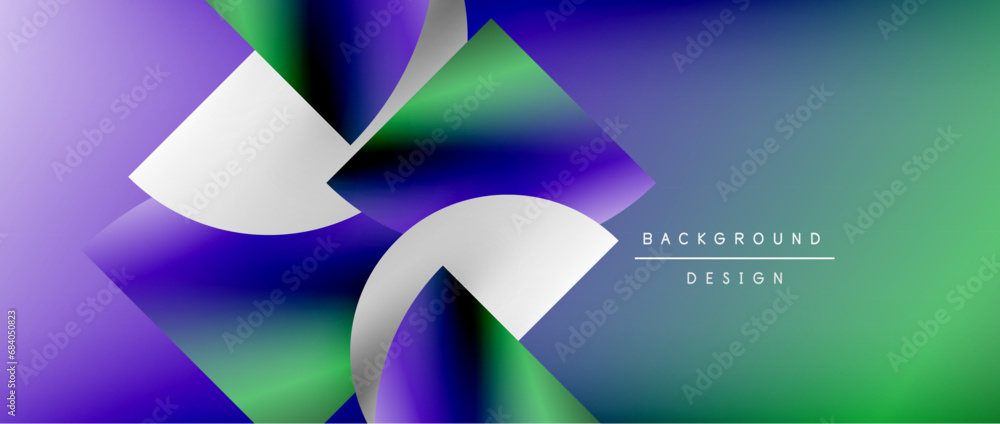 Circles and round shapes with gradients. Minimal abstract background, round geometric shapes, clean and structured design Circles and round shapes with gradients. Minimal abstract background, round geometric shapes, clean and structured design