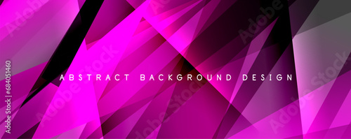 Breaking Glass Background, Kaleidoscope effect. Transparent Straight Lines. Dynamic Light Rays effect. Vector Illustration For Wallpaper, Banner, Background, Card, Book Illustration, landing page