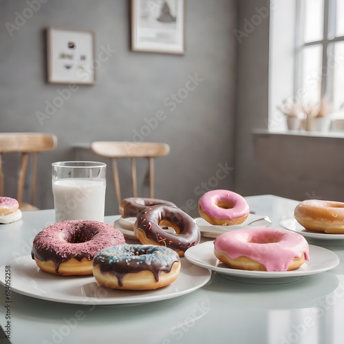 Delicious Donuts Background Very Cool