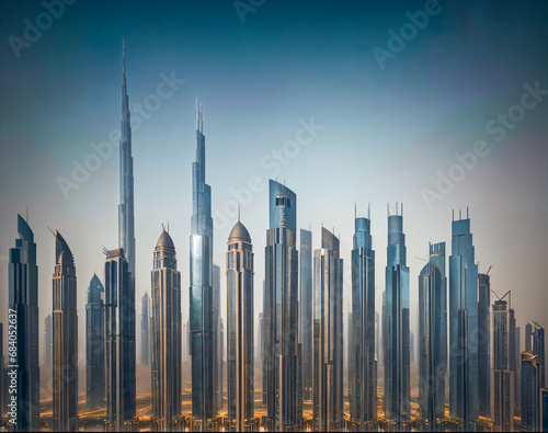 modern city skyline