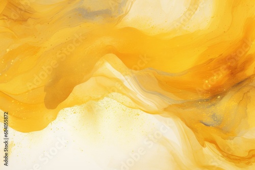 Gold watercolor art background photo