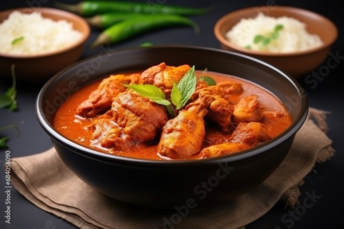 Chicken curry or masala kerala style chicken curry
