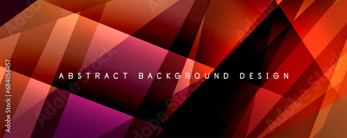 Breaking Glass Background, Kaleidoscope effect. Transparent Straight Lines. Dynamic Light Rays effect. Vector Illustration For Wallpaper, Banner, Background, Card, Book Illustration, landing page