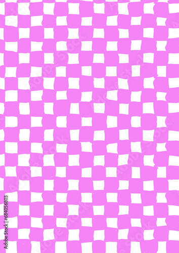 Checkered colourful pattern