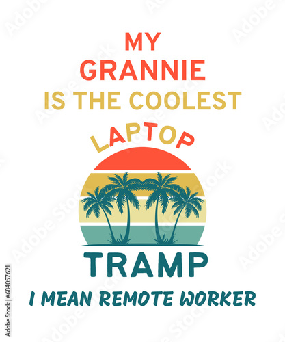 My grannie is the coolest remote worker