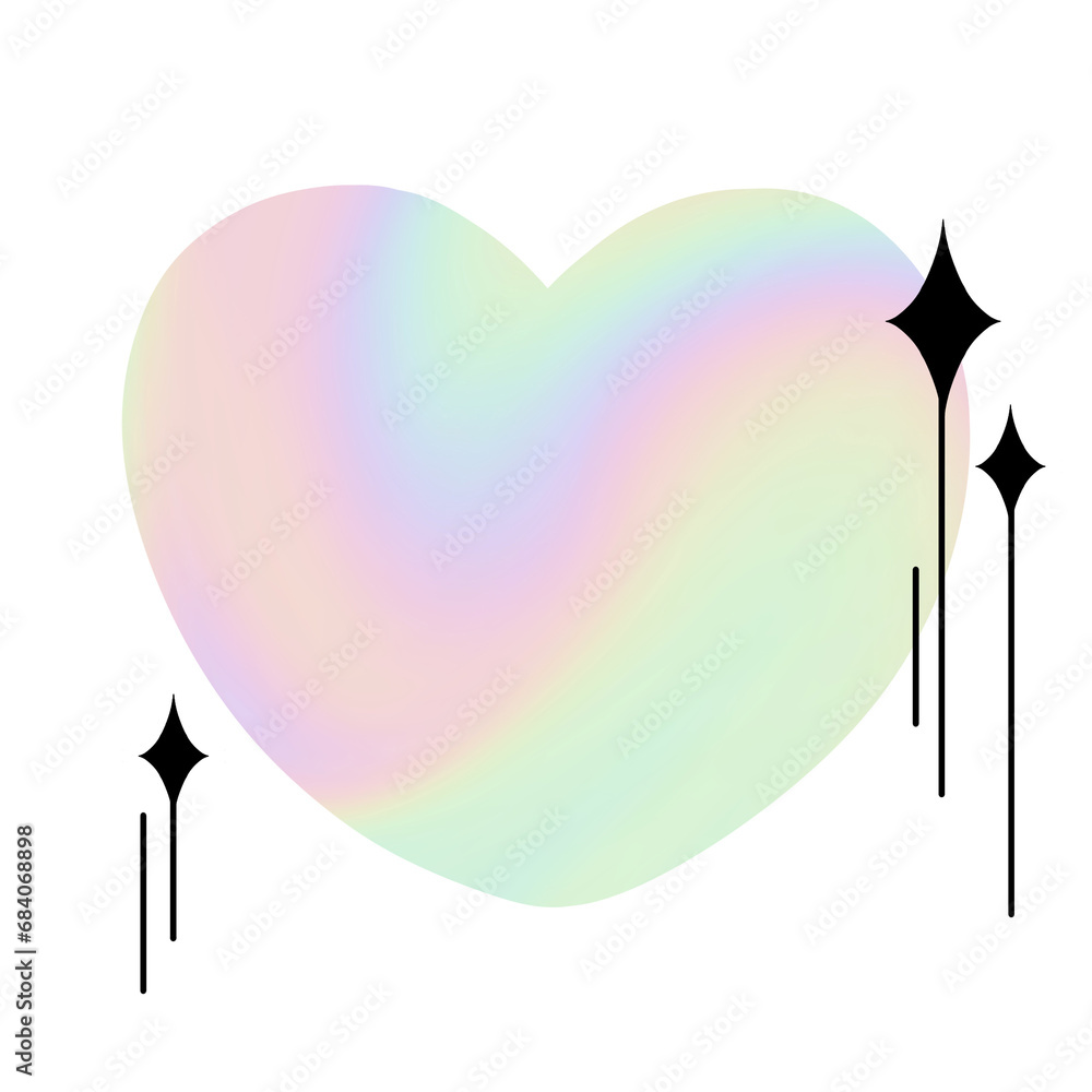 hologram heart with sparkle y2k retro style pastel blurred gragient 90s psychedelic Holographic minimal hologram heart with sparkle y2k retro style pastel blurred gragient 90s psychedelic Holographic minimal