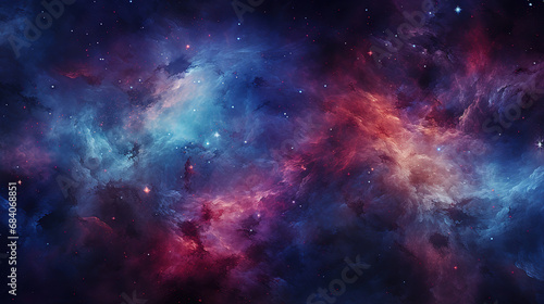 Nebula Backdrop, Bright color, ultra realistic. Generative Ai