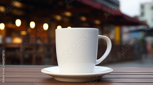 cup of coffee on the street