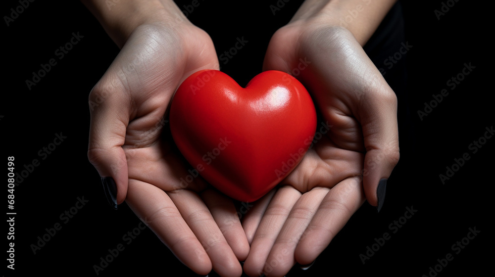 hands holding heart hands holding heart