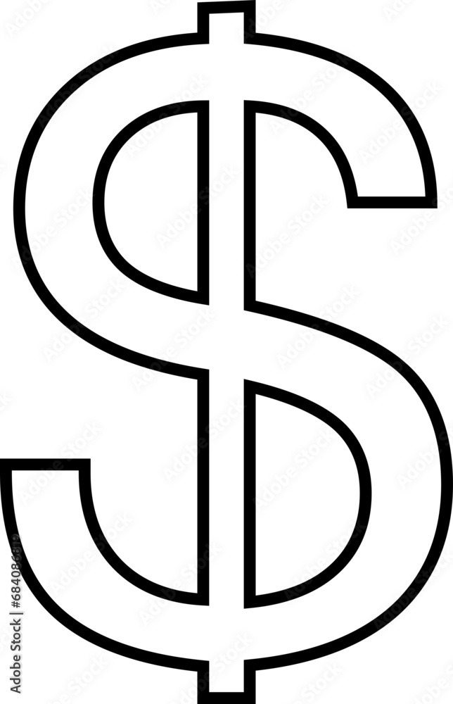 Dollar Sign Vector Icon