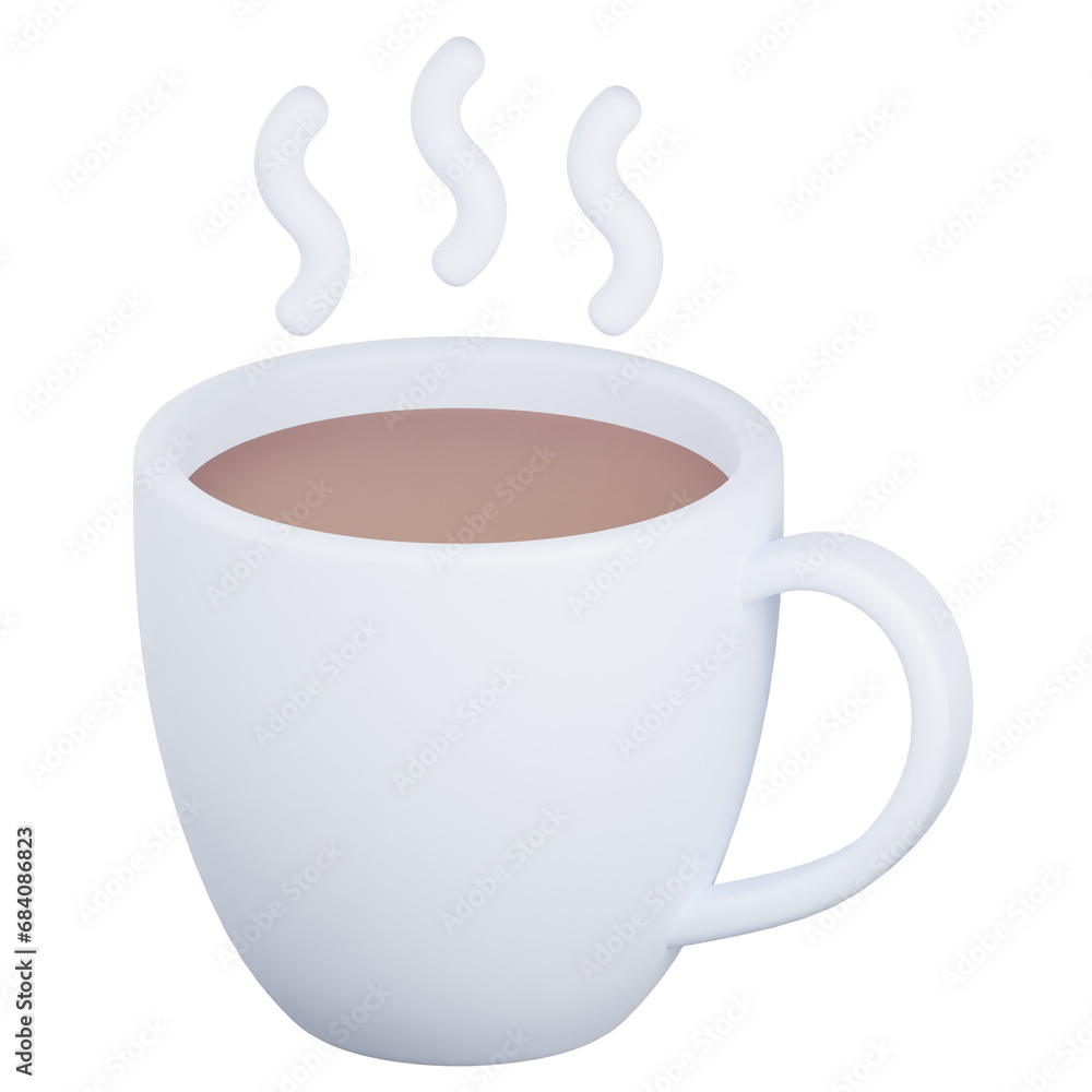 3D Render Hot Drink Icon, illustration isolated on white background, suitable for website, mobile app, print, presentation, infographic, and other projects. 3D Render Hot Drink Icon, illustration isolated on white background, suitable for website, mobile app, print, presentation, infographic, and other projects.