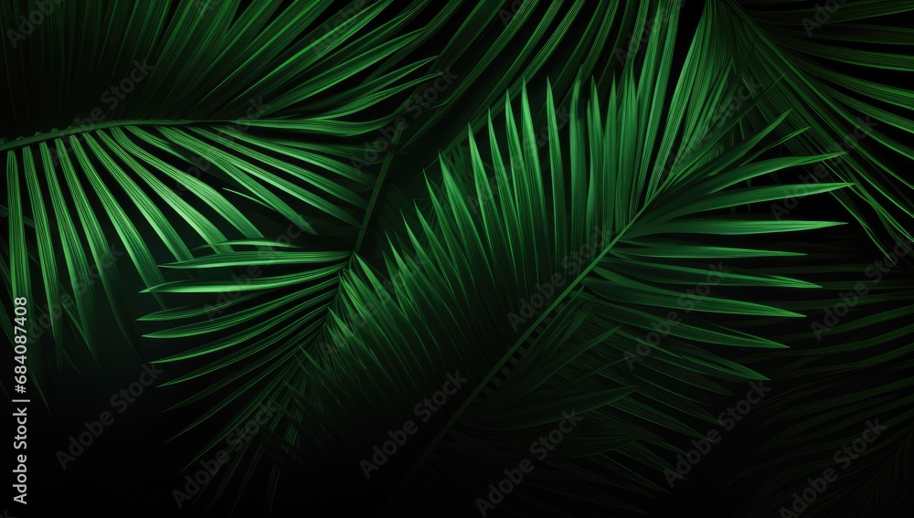 close-up of beautiful palm leaves in wild tropical palm garden close-up of beautiful palm leaves in wild tropical palm garden