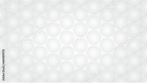 Fototapeta Naklejka Na Ścianę i Meble -  white honeycomb style background high resolution vector