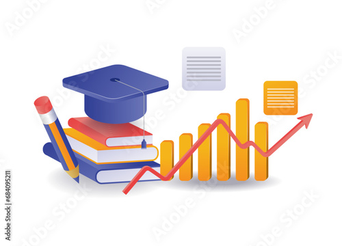 Back to school student achievement in studying business investment