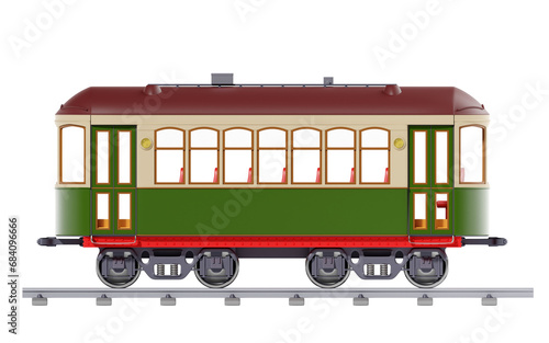 old train wagon side