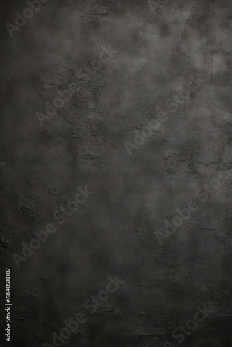 Black plastered rough wall Grunge background