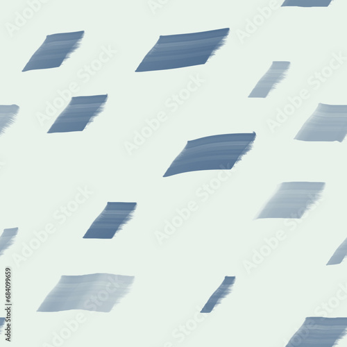 seamless hand-drawn seamless pattern with blue and white arrows