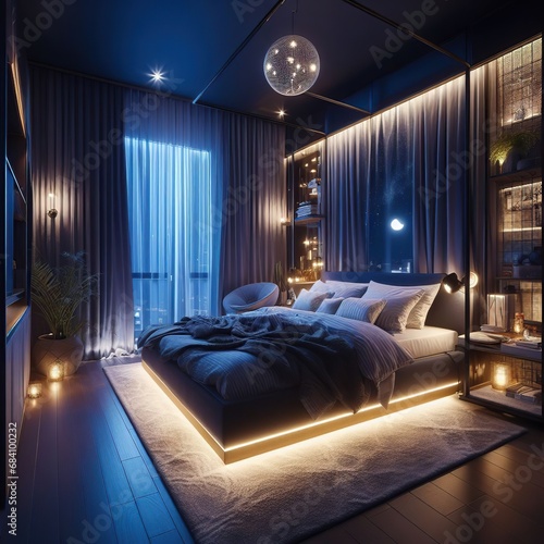 Elegance in Simplicity: The Modern Living Bedroom