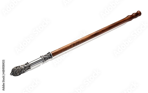 Realistic Image Presentation of a Halligan Bar on White or PNG Transparent Background. photo