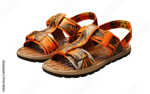 A Realistic Image Showcase of Huaraches on White or PNG Transparent Background photo