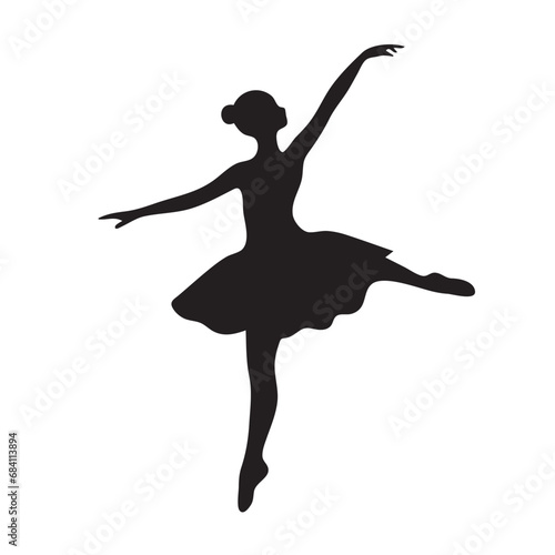 Silhouette of a dancer