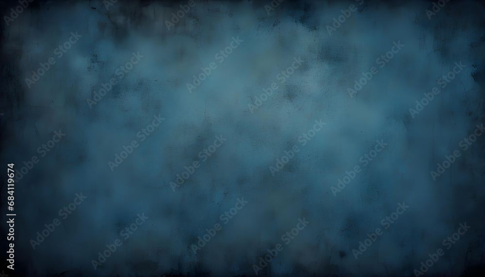 dark blue background with abstract in vintage grunge background