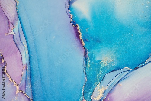 Original artwork photo of marble ink abstract art. High resolution photograph from exemplary original painting. Abstract painting was painted on HQ paper texture to create smooth marbling pattern.