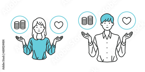 心と給料の天秤 - ライフワークバランスの選択