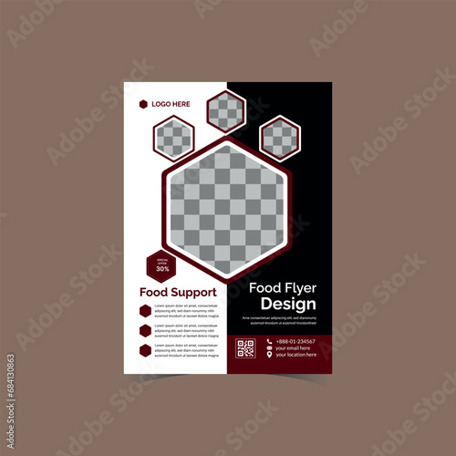 Delicious Food Flyer Design Template for your business
