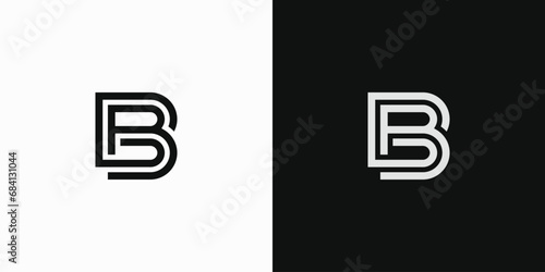 Abstract letter BB illustration logo vector © ahmad