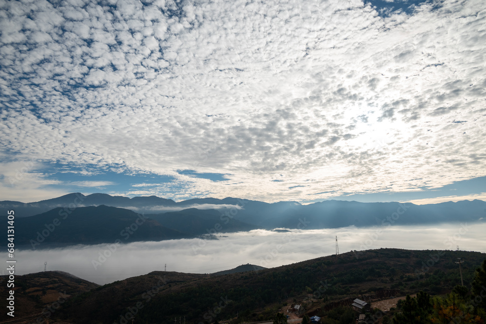 Asia China Sha Xi Niu Sha Scenic Road - Sea of Clouds Highway