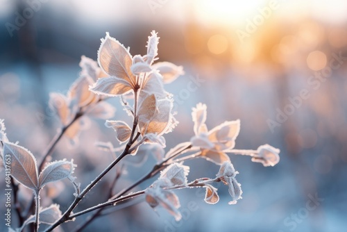 Frosty Morning Landscapes - Generative AI