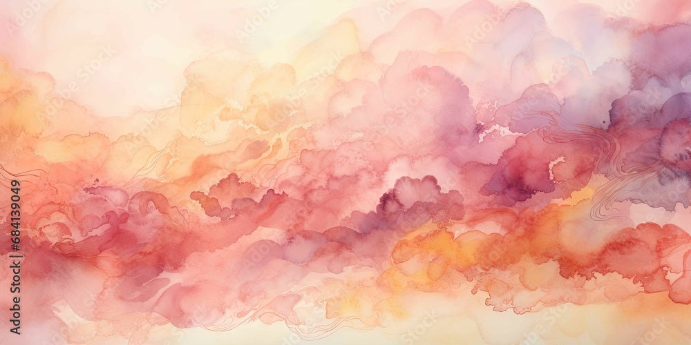 Abstract watercolor paint background - obrazy, fototapety, plakaty 