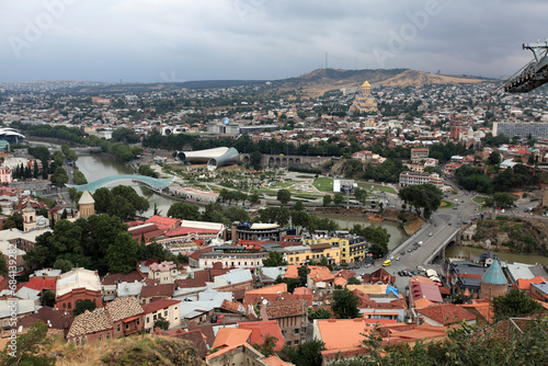 View of Tbilisi - the capital of Georgia