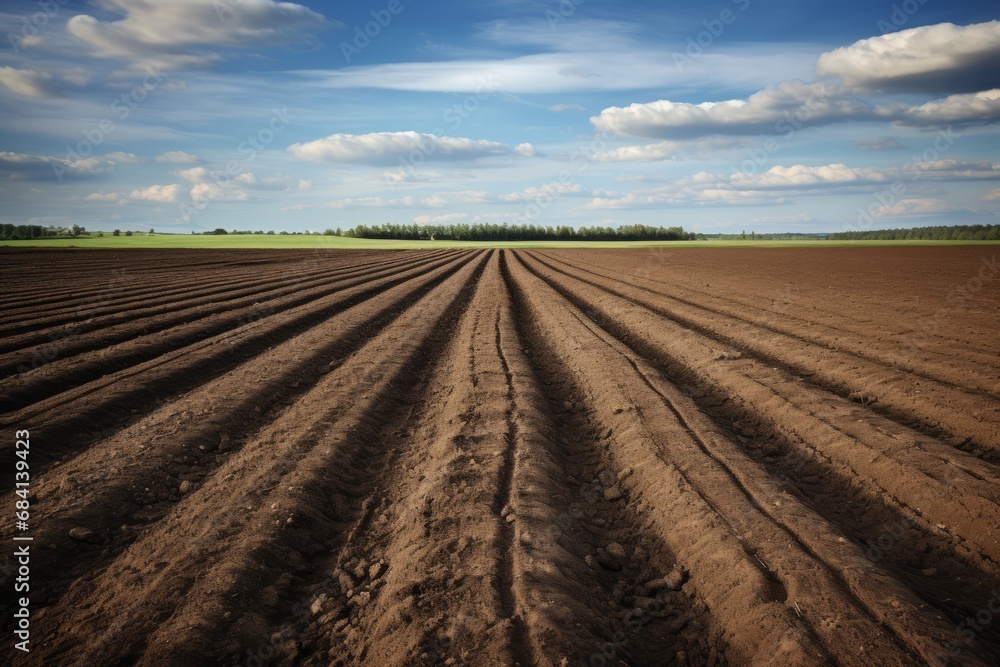 Discover the Charm of Stylized Plowed Fields: A Vision of Rustic Beauty Generative AI Discover the Charm of Stylized Plowed Fields: A Vision of Rustic Beauty Generative AI