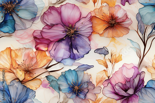 Wallpaper Mural Floral Background Floral Wallpaper Floral Image Flower Background Flower Image Flower Wallpaper Illustration  Torontodigital.ca