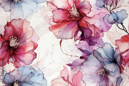 Wallpaper Mural Floral Background Floral Wallpaper Floral Image Flower Background Flower Image Flower Wallpaper Illustration  Torontodigital.ca